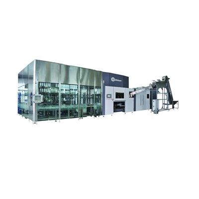 ব্যারেলযুক্ত জল ব্লোয়িং - ফিলিং -ক্যাপিং পুরো লাইন